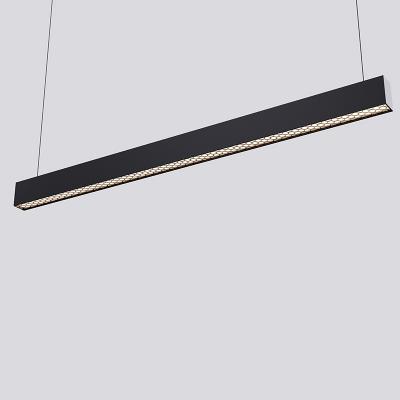 hot sale ceiling lights pendant new chandelier linear straight office light long strip lamp